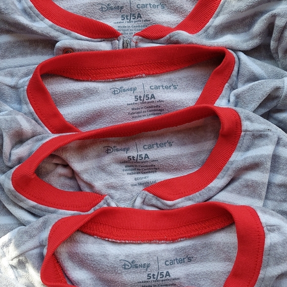 4 pairs Mickey pajamas 5t - Picture 14 of 16